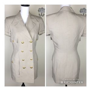 Gianni Versace Couture Vintage 1995 Blazer Dress